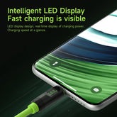 Hagibis Short USB C to USB C Cable PD 240W 40Gbps Fast Charging Cord With LED Display Compatible with Thunderbolt 4/3 iPhone 17
